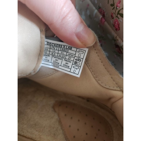 Decker X Labs Ko-Z Chukka Wedge Shoes WOMENS Size 10 - Picture 6 of 8